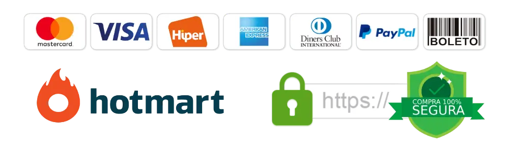Pagamento 100% Seguro Hotmart